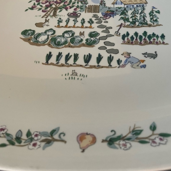 Apple Valley by Pfaltzgraff Oval Platter. - Picture 3 of 4